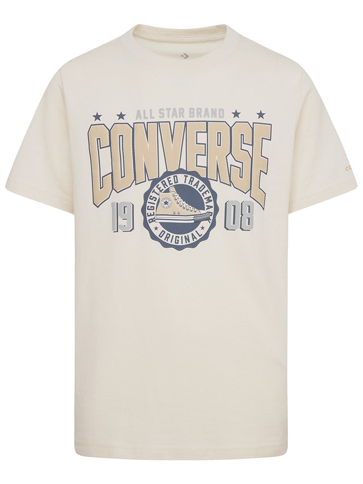 Converse Koszulka w kolorze kremowym rozmiar: 158-170