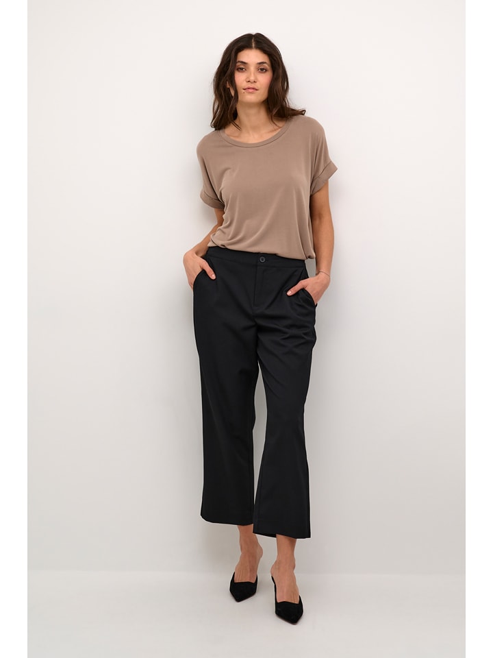 Kaffe Spodnie "Anie" w kolorze czarnym rozmiar: 38