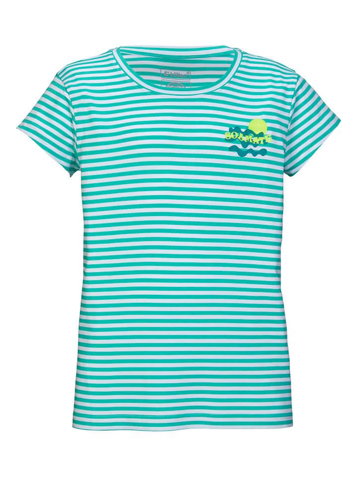 Killtec Koszulka funkcyjna "Kos" w kolorze turkusowym rozmiar: 164