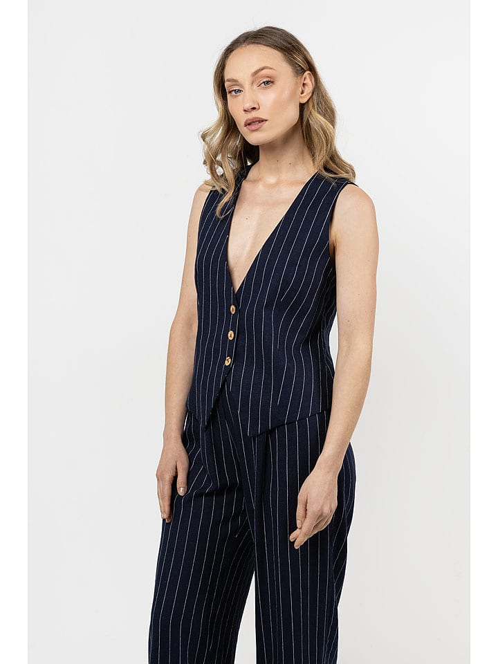 Awama Kamizelka w kolorze granatowym rozmiar: M