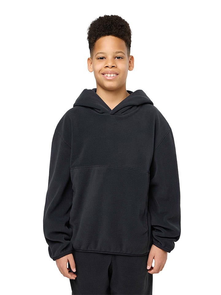 Jack Wolfskin Bluza polarowa "Smileyworld" w kolorze czarnym rozmiar: L