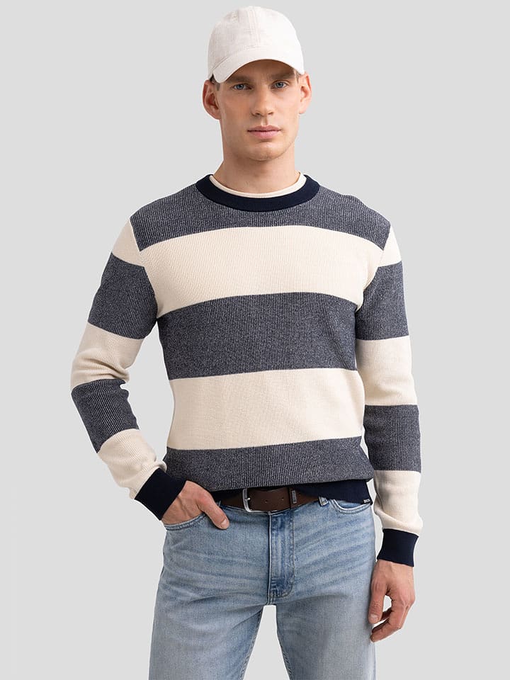 BIG STAR Sweter w kolorze kremowym rozmiar: XL