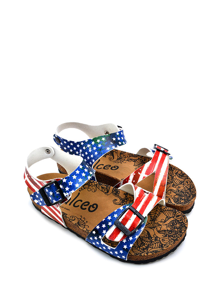 Calceo Sandały ze wzorem rozmiar: 35