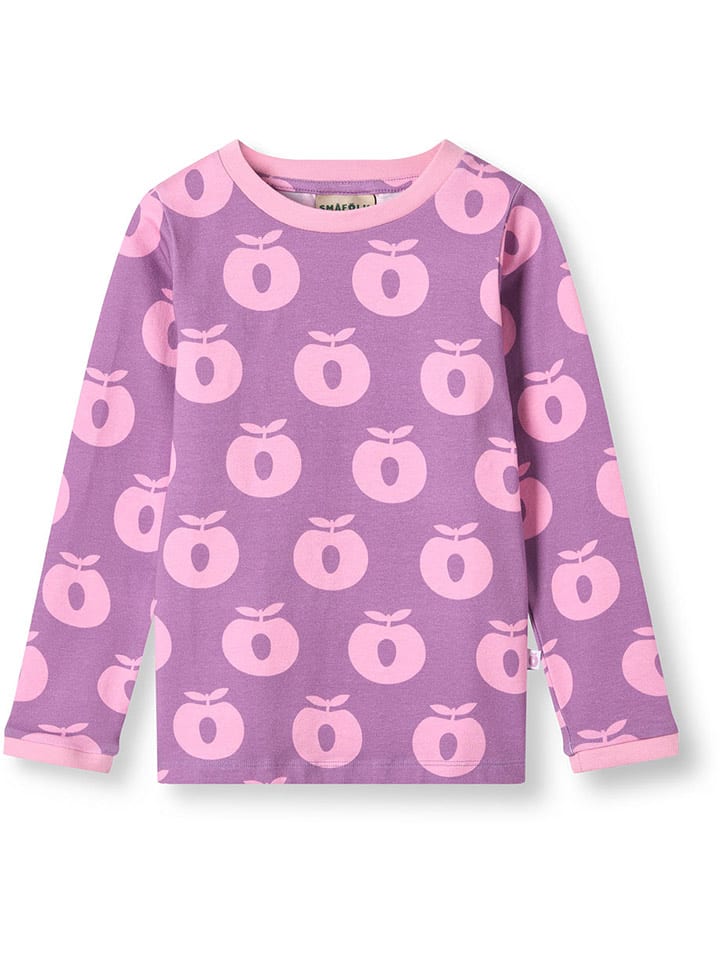 Småfolk Koszulka "Elstar" w kolorze fioletowym rozmiar: 110/116