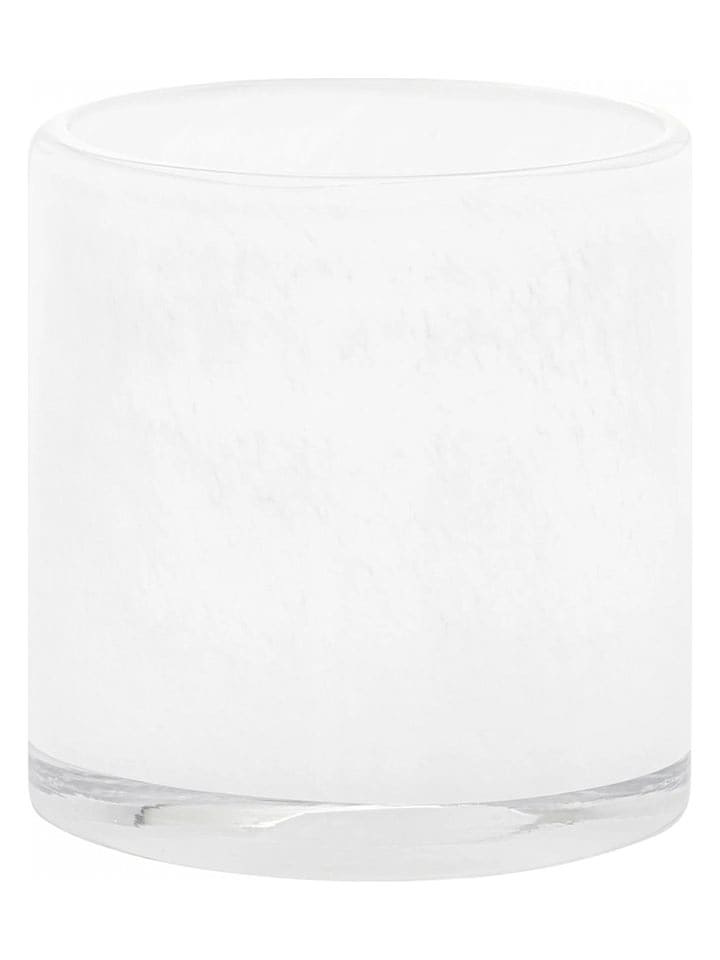 Blomus Świecznik "Saga" w kolorze białym - wys. 12 x Ø 12 cm rozmiar: onesize