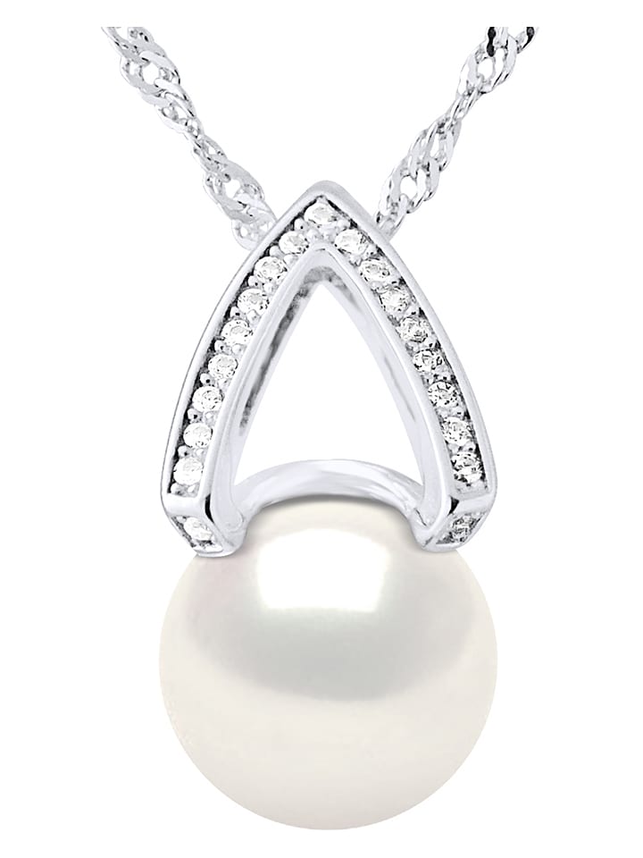 Mitzuko Srebrny naszyjnik z zawieszką - dł. 42 cm rozmiar: onesize