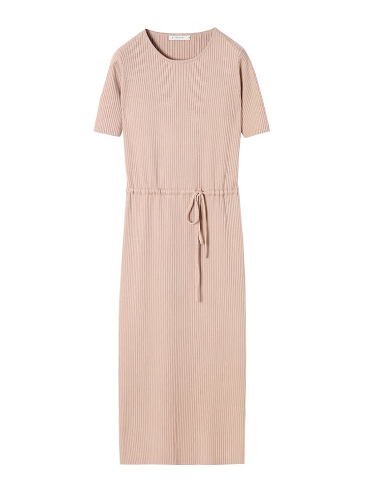 TATUUM Sukienka w kolorze beżowym rozmiar: M