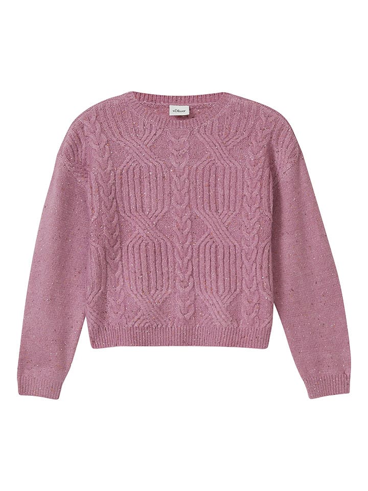 s.Oliver Sweter w kolorze różowym rozmiar: 146/152