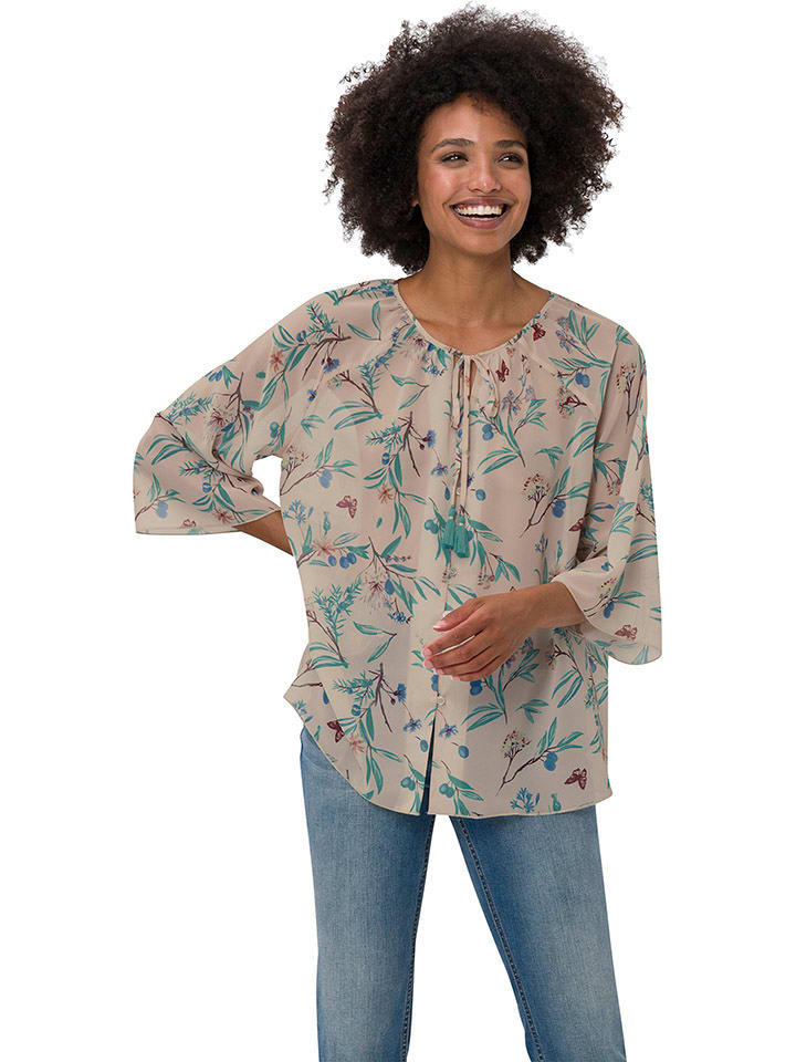 Heine Bluzka w kolorze beżowym rozmiar: 38