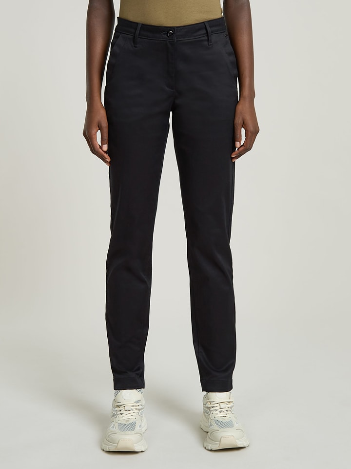 G-Star Spodnie chino w kolorze czarnym rozmiar: W27/L34