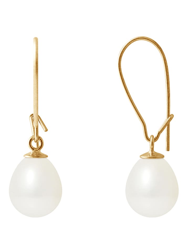 Pearl Addict Złote kolczyki z perłami rozmiar: onesize