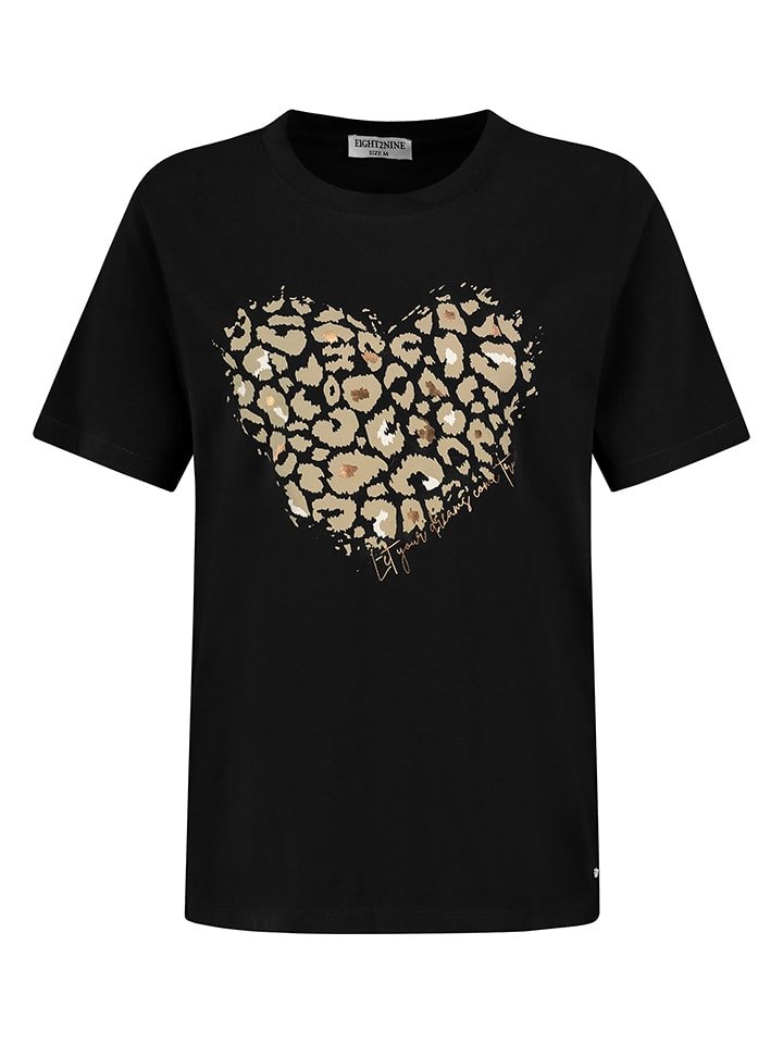 Eight2Nine Koszulka w kolorze czarnym rozmiar: L