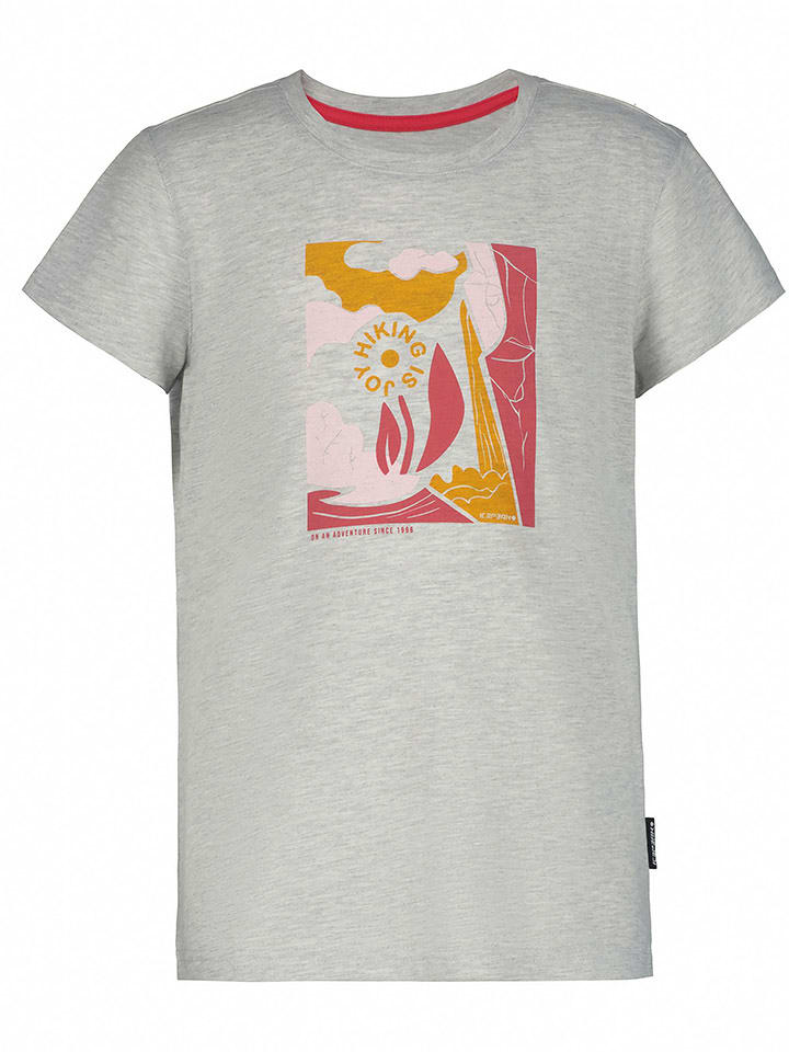 Icepeak Koszulka funkcyjna "Kearny" w kolorze szarym rozmiar: 116