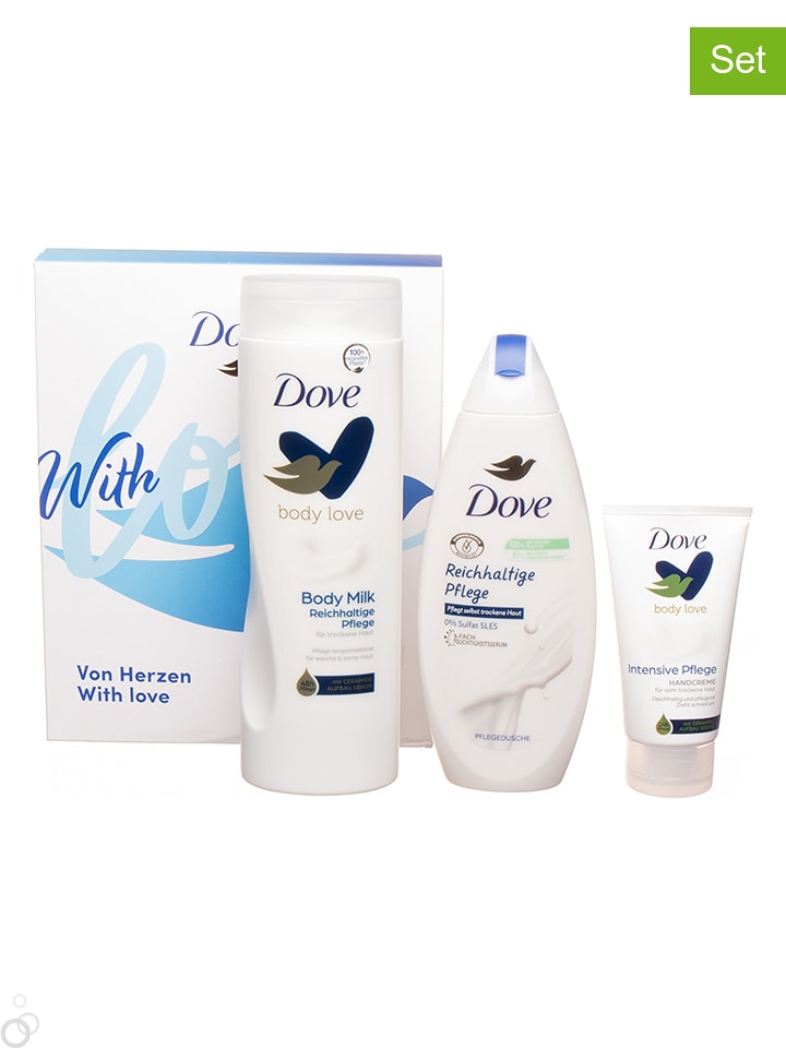 Dove 6-częściowy zestaw "With Love" do pielęgnacji ciała rozmiar: onesize