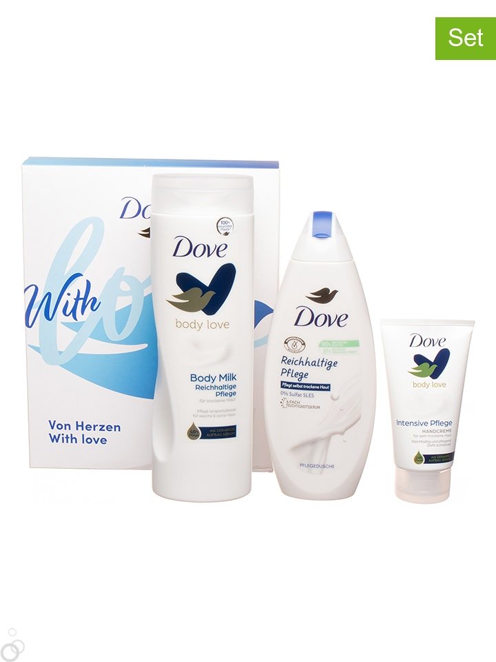 Dove 6-częściowy zestaw "With Love" do pielęgnacji ciała rozmiar: onesize