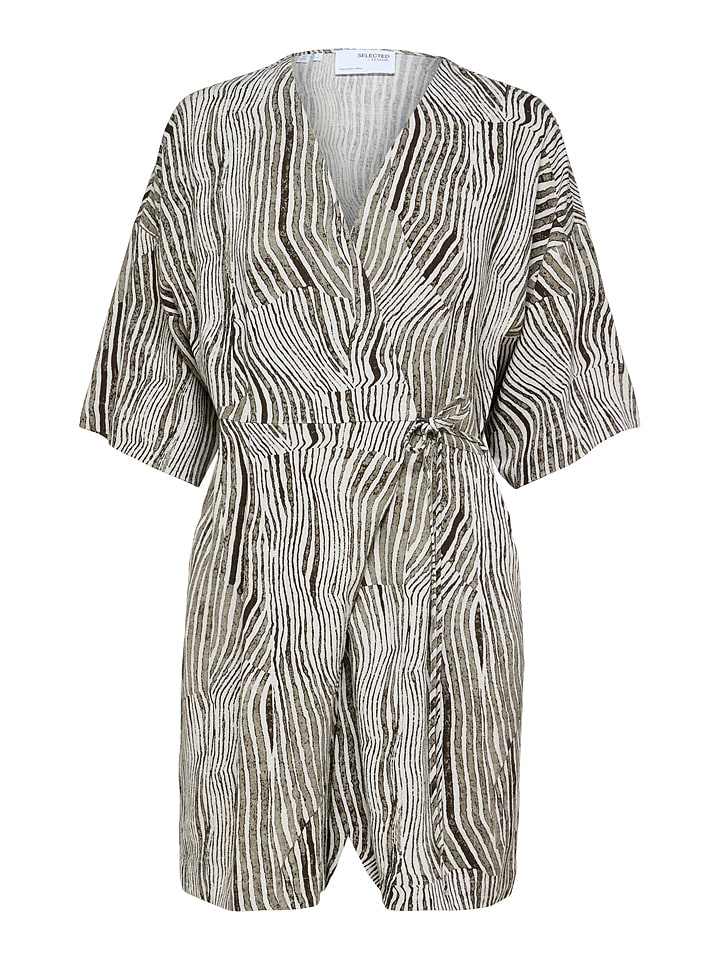 SELECTED FEMME Kombinezon w kolorze szarobrązowym rozmiar: 34