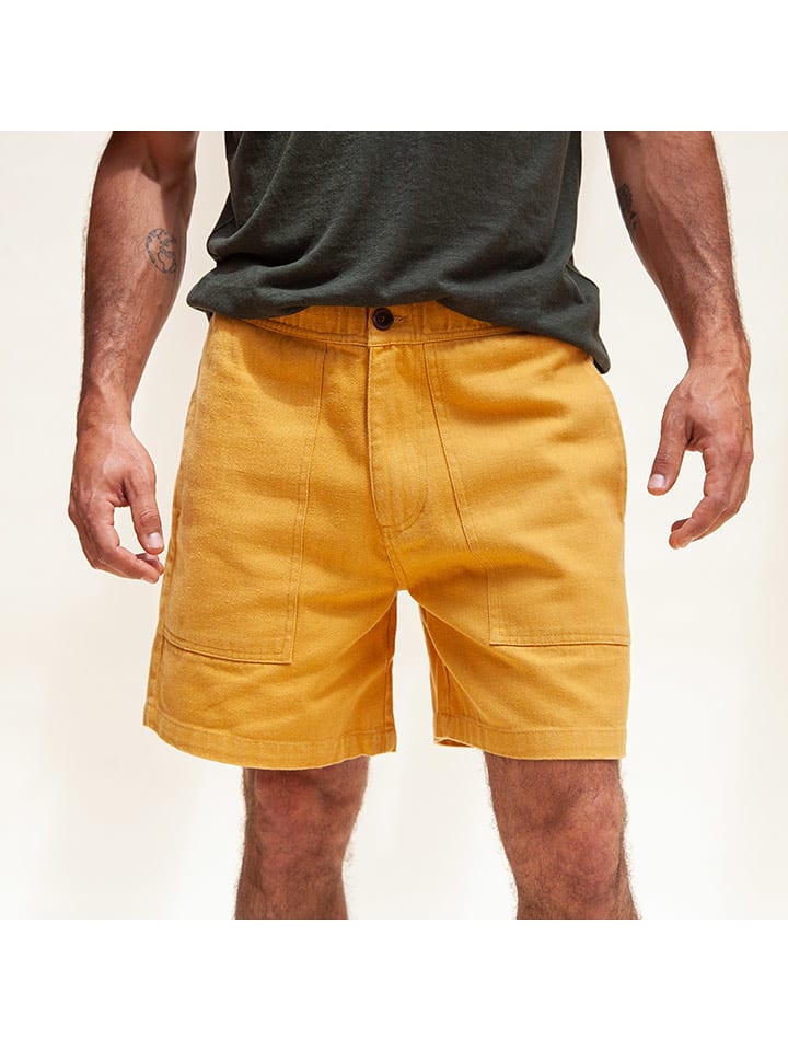 Tropicfeel Szorty funkcyjne w kolorze żółtym rozmiar: L