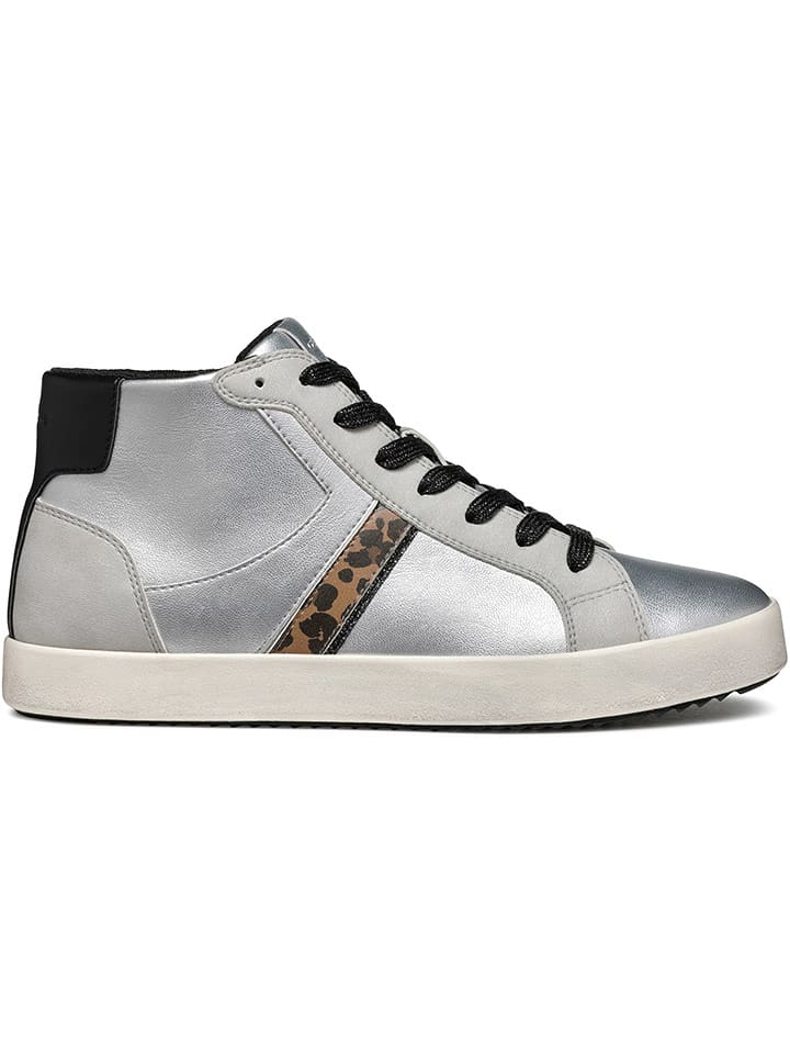 Geox Sneakersy "Blomiee" w kolorze srebrnym rozmiar: 37
