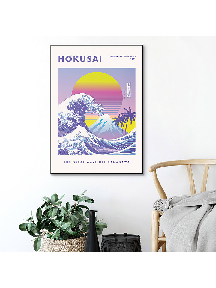 Orangewallz Druk artystyczny w ramce - 50 x 70 cm rozmiar: 50x70 cm