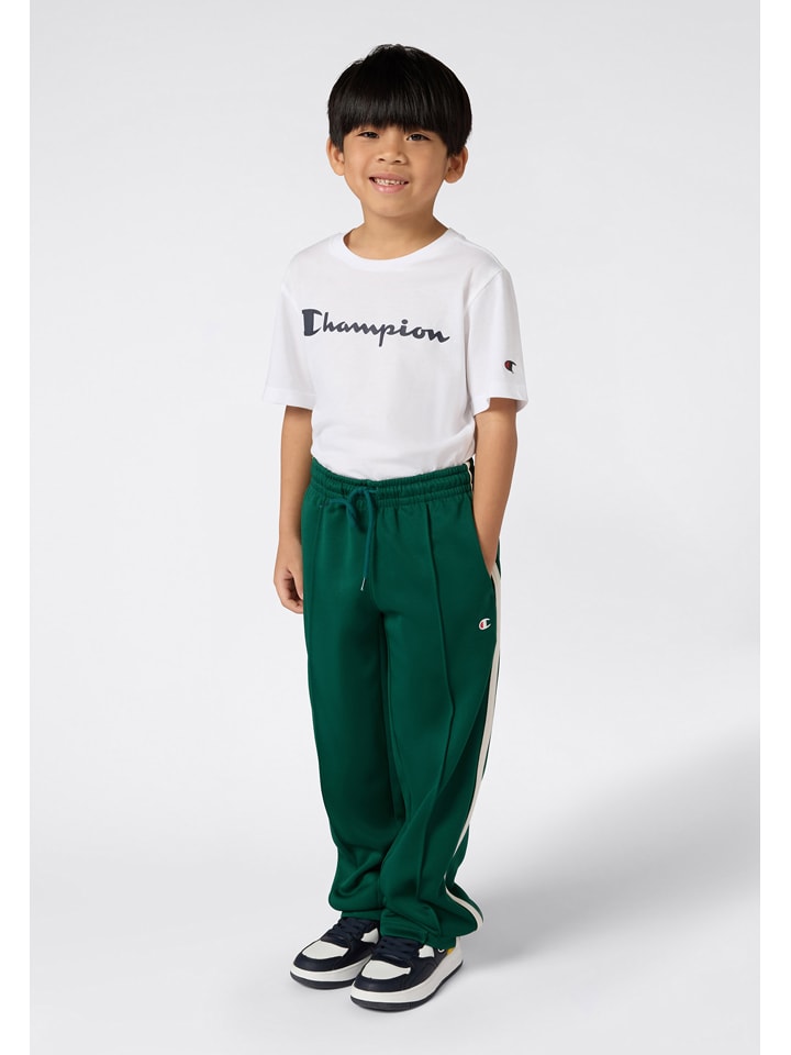 Champion Spodnie dresowe w kolorze zielonym rozmiar: 158/164