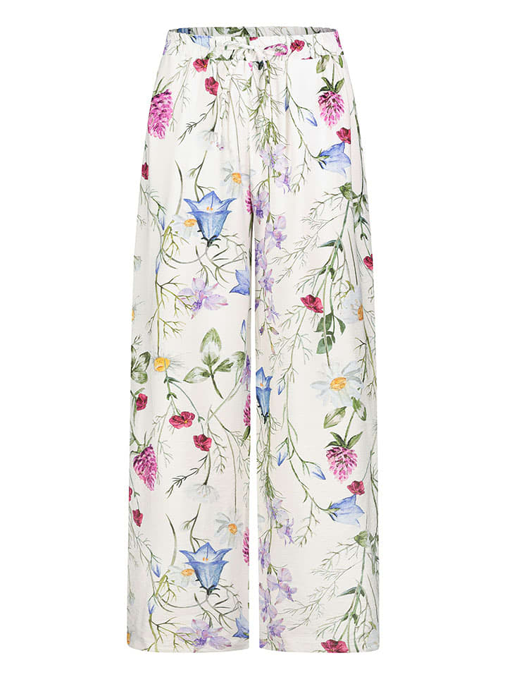 Sublevel Spodnie w kolorze białym ze wzorem rozmiar: S/M