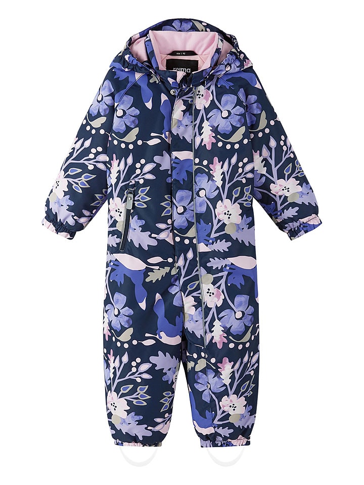 Reima Kombinezon zimowy "Puhuri" w kolorze granatowym rozmiar: 92