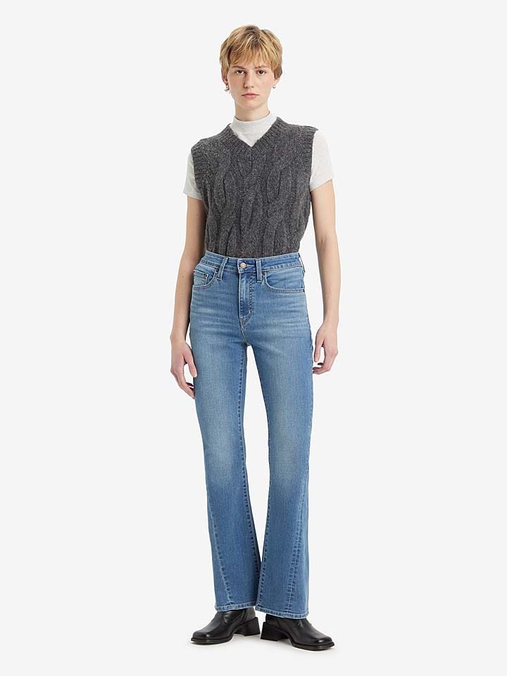 Levi's Dżinsy - Flare fit - w kolorze niebieskim rozmiar: W25/30