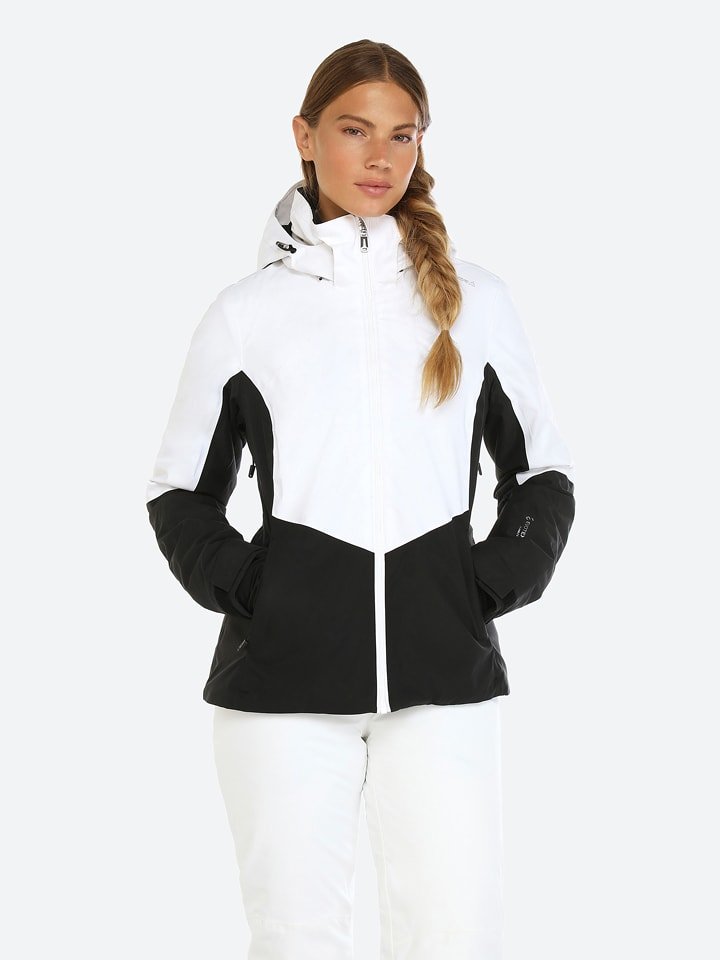 Fischer Kurtka narciarska "Stella" w kolorze biało-czarnym rozmiar: XS