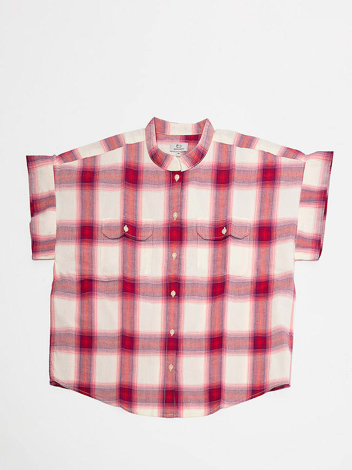 Woolrich Koszula "Appalachian" - Comfort fit - w kolorze czerwono-kremowym rozmiar: XS