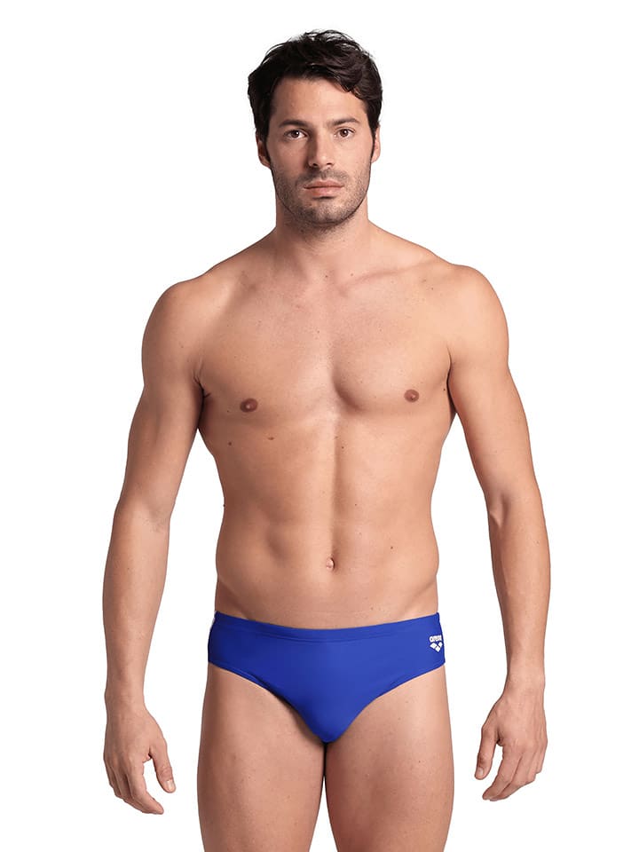 Arena Kąpielówki w kolorze biało-niebieskim rozmiar: 6