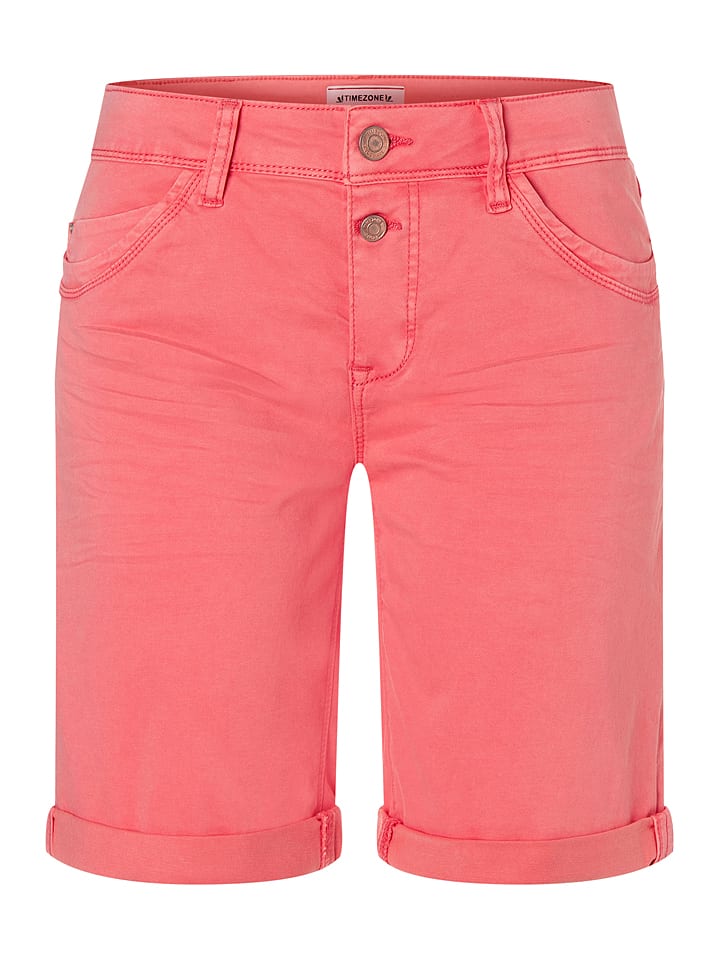 Timezone Szorty w kolorze czerwonym rozmiar: W27