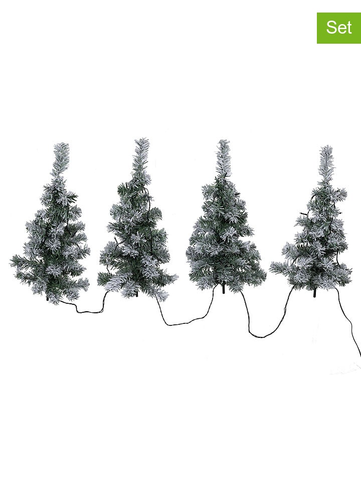 Hollybell Choinki świetlne LED (2 szt.) w kolorze zielonym rozmiar: onesize