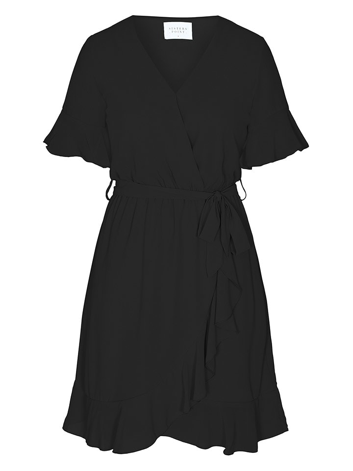SisterS point Sukienka w kolorze czarnym rozmiar: S