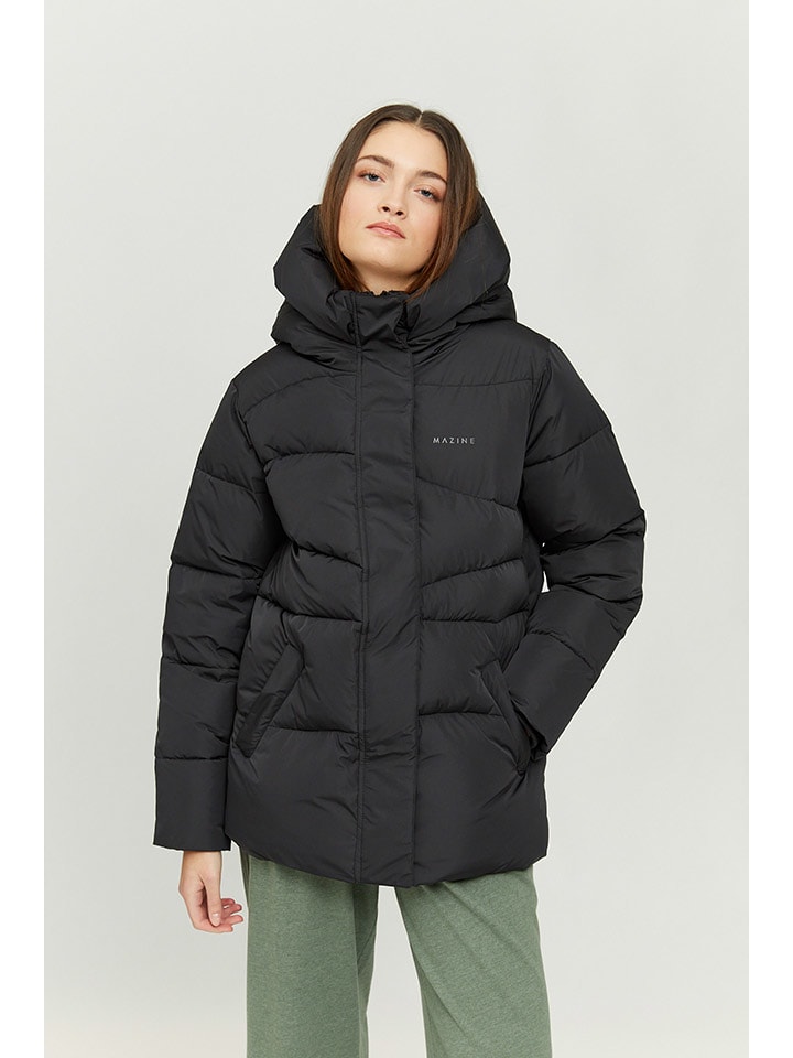 MAZINE Kurtka pikowana "Wanda" w kolorze czarnym rozmiar: XL