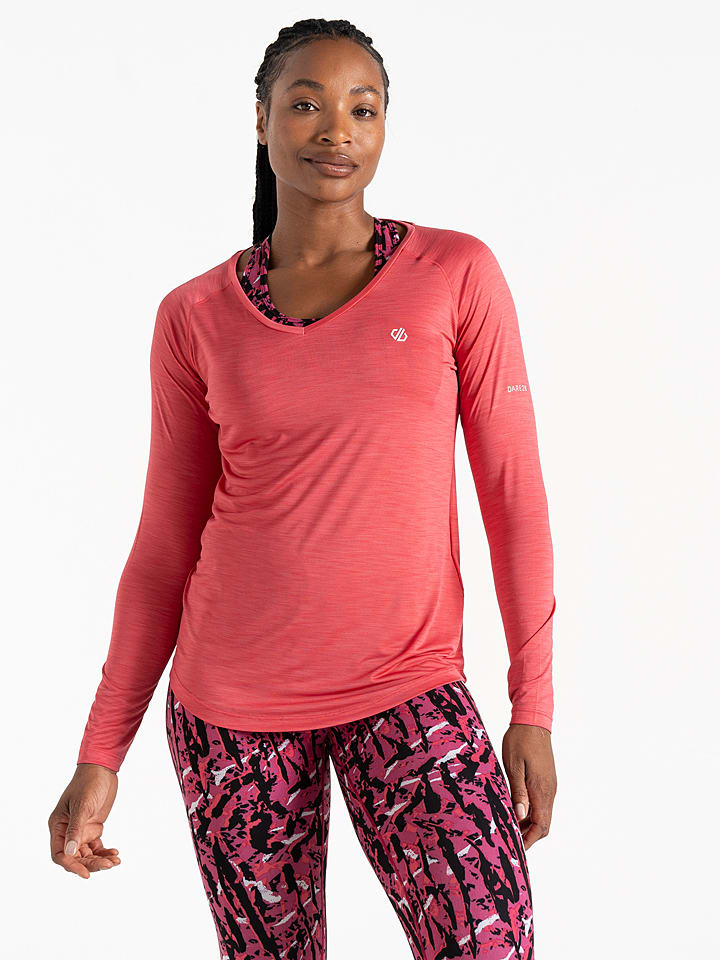 Dare 2b Koszulka funkcyjna "Discern" w kolorze czerwonym rozmiar: 42