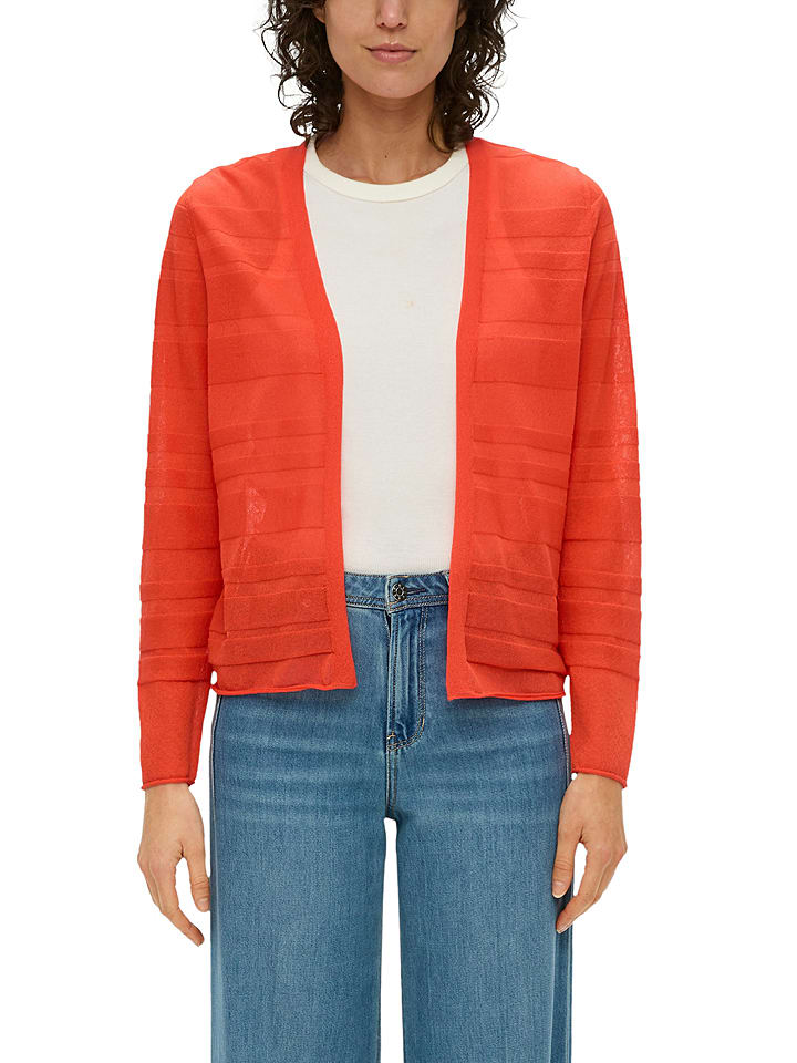 s.Oliver Kardigan w kolorze pomarańczowym rozmiar: 36