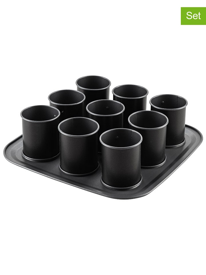 Dr. Oetker 10-częściowy zestaw w kolorze czarnym rozmiar: onesize