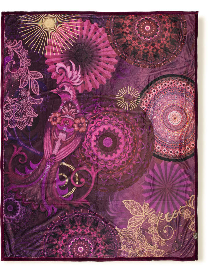 Hip Pled "Miska" w kolorze fioletowym rozmiar: 130x160 cm