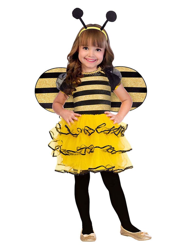 amscan 2-częściowy kostium "Bumblebee" w kolorze żółtym rozmiar: 98/104