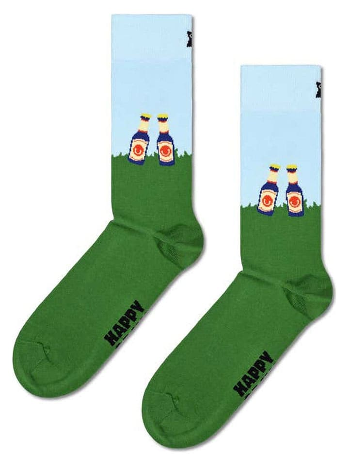 Happy Socks Skarpety w kolorze błękitno-zielonym rozmiar: 36-40