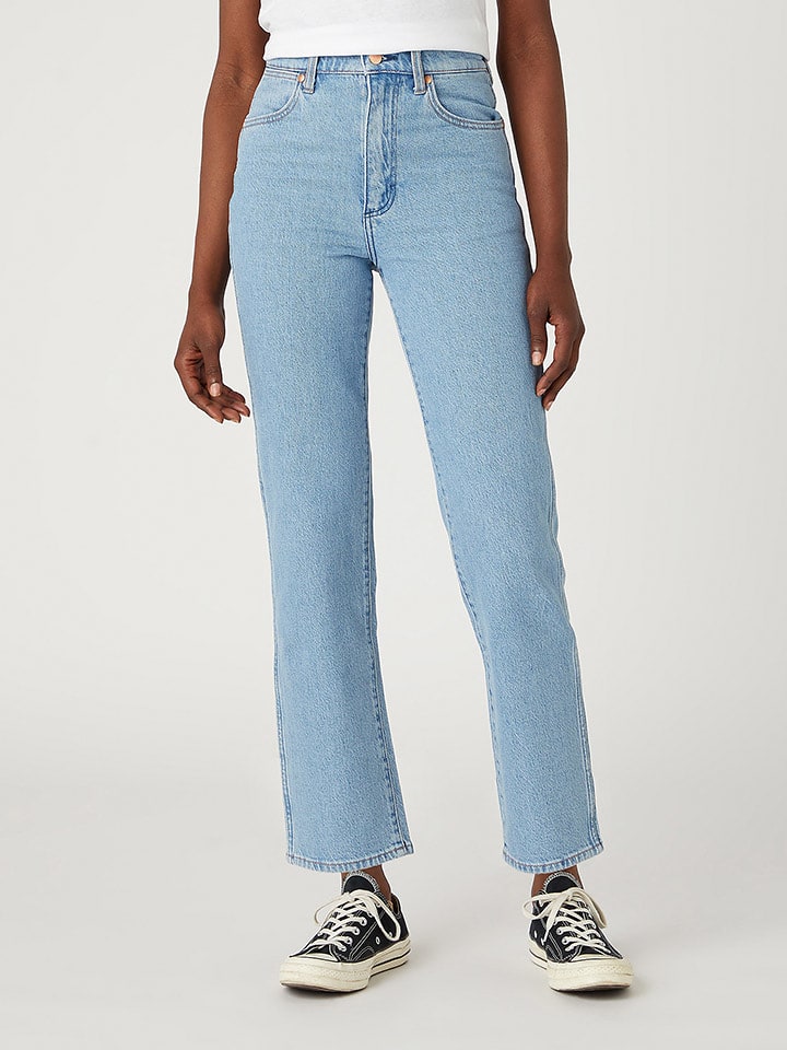 Wrangler Dżinsy - Regular fit - w kolorze błękitnym rozmiar: W25/L32