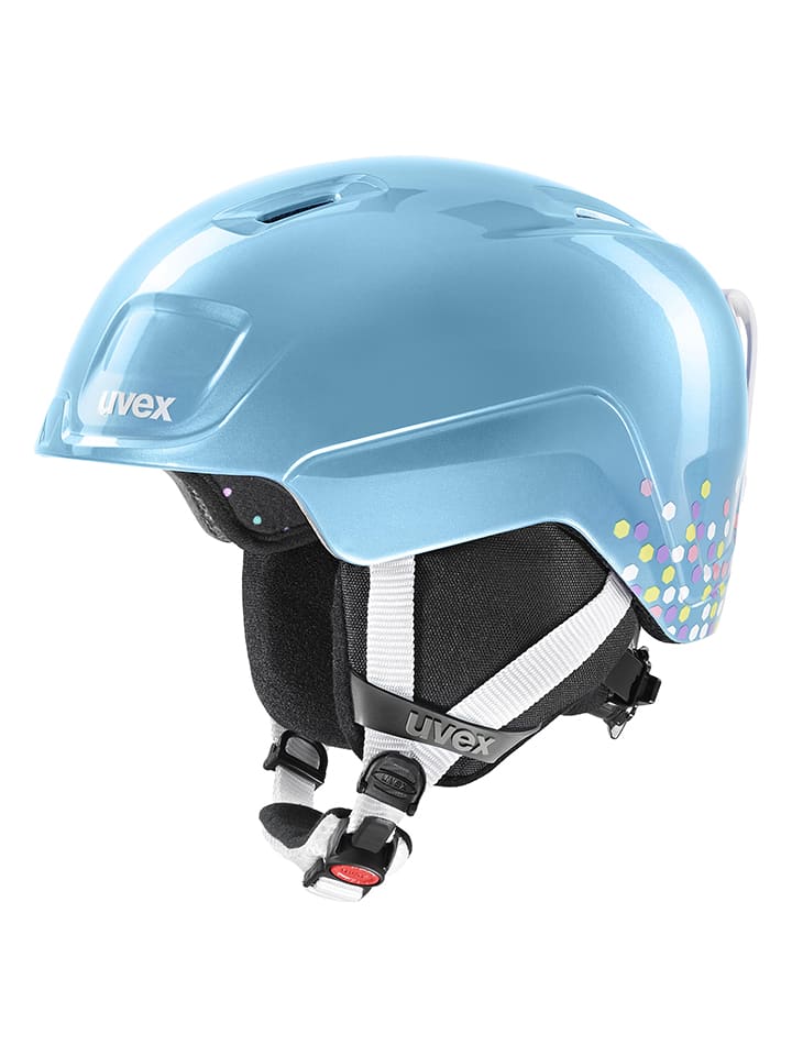 Uvex Kask narciarski "Heyya" w kolorze błękitnym rozmiar: 51-55 cm