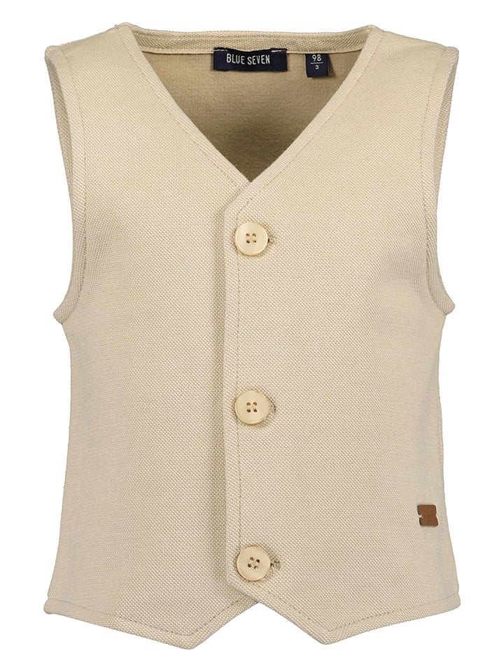 Blue Seven Kamizelka w kolorze beżowym rozmiar: 98