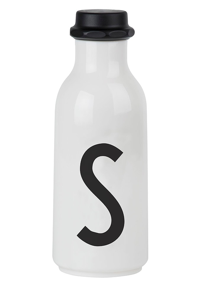 Design Letters Bidon w kolorze białym - 500 ml rozmiar: onesize