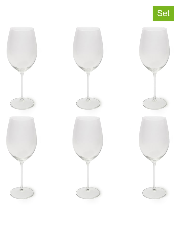Trendy Kitchen by EXCÉLSA Kieliszki (6 szt.) "Bordolino" - 540 ml rozmiar: onesize
