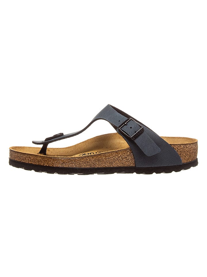 Birkenstock Japonki "Gizeh" w kolorze granatowym rozmiar: 39