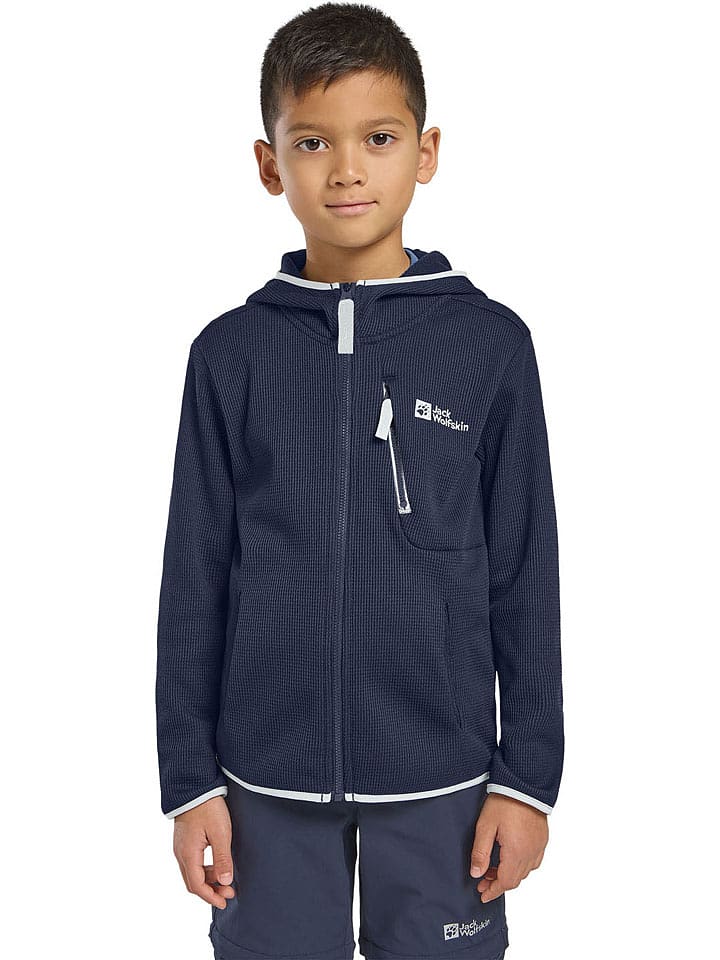 Jack Wolfskin Kurtka przejściowa w kolorze granatowym rozmiar: 140