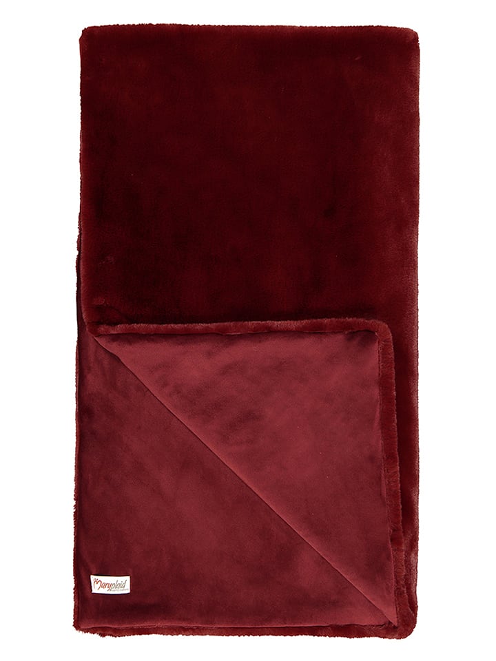 maryplaid Pled w kolorze bordowym rozmiar: 130x160 cm