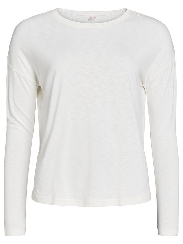 Rethinkit Wełniana koszulka "Vibe" w kolorze kremowym rozmiar: XS