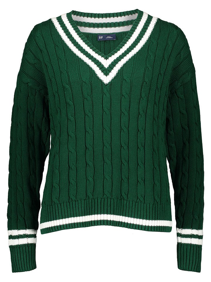 GAP Sweter w kolorze zielonym rozmiar: XXL